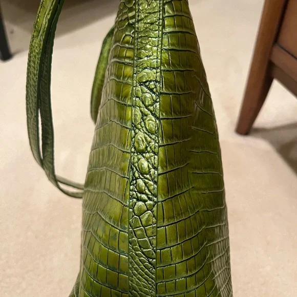 Brahmin Duxbury Satchel Limeade Green Melon Ombré NWOT - Picture 9 of 12